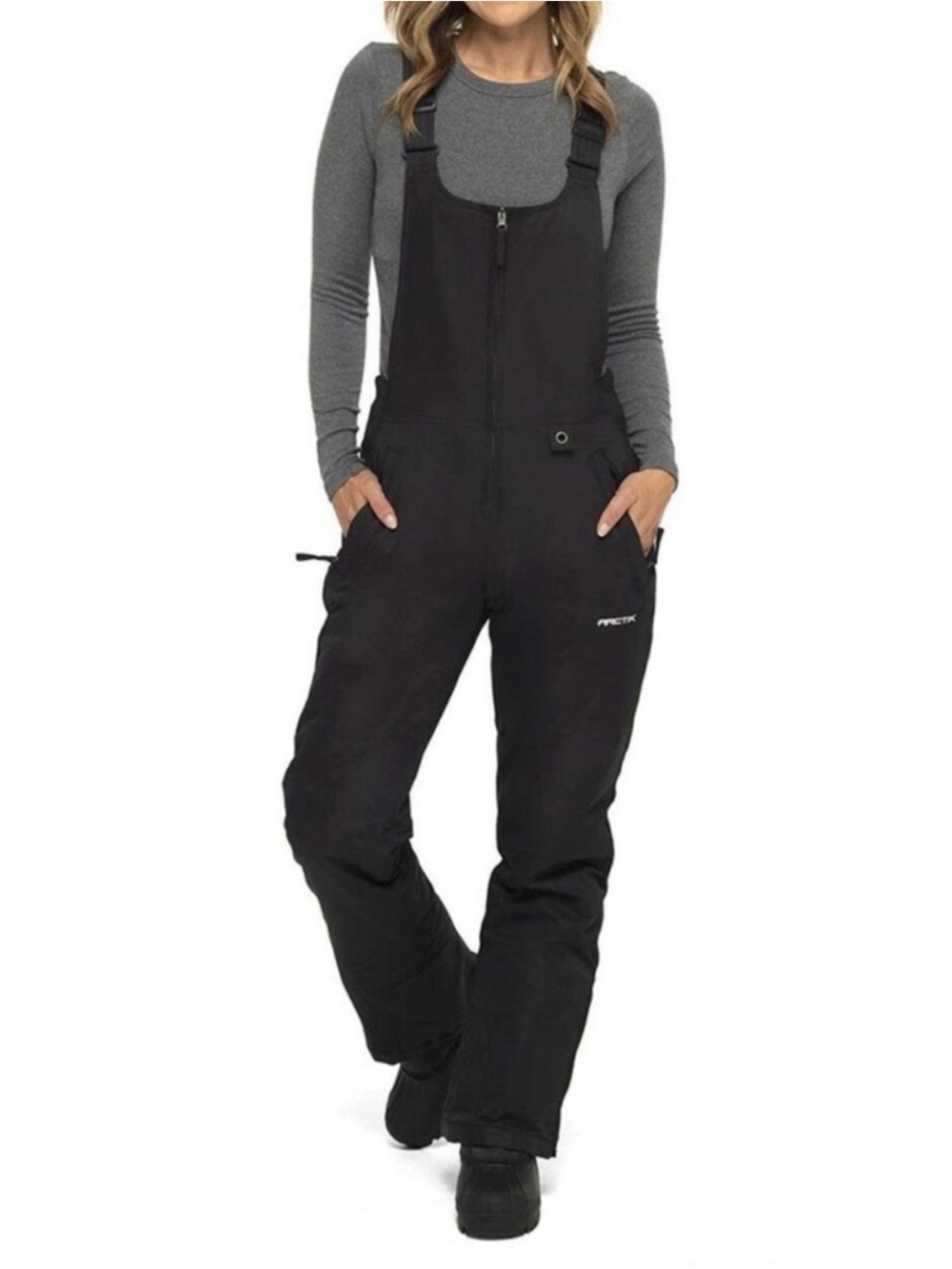 NWT Arctix Women's Black Snow Insulated Bib Overalls, Winter Ski Sports Small